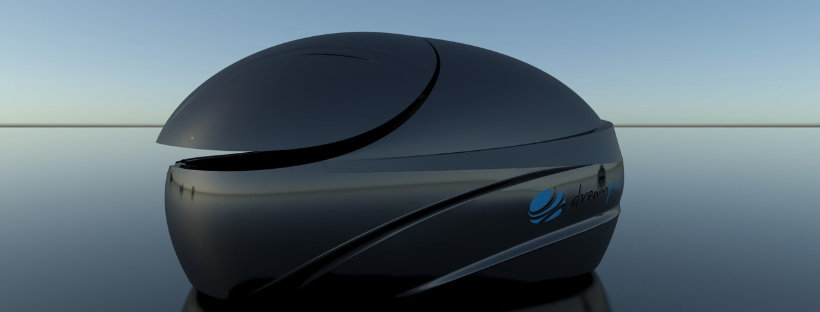 The Depths XL float tank at Float Boston