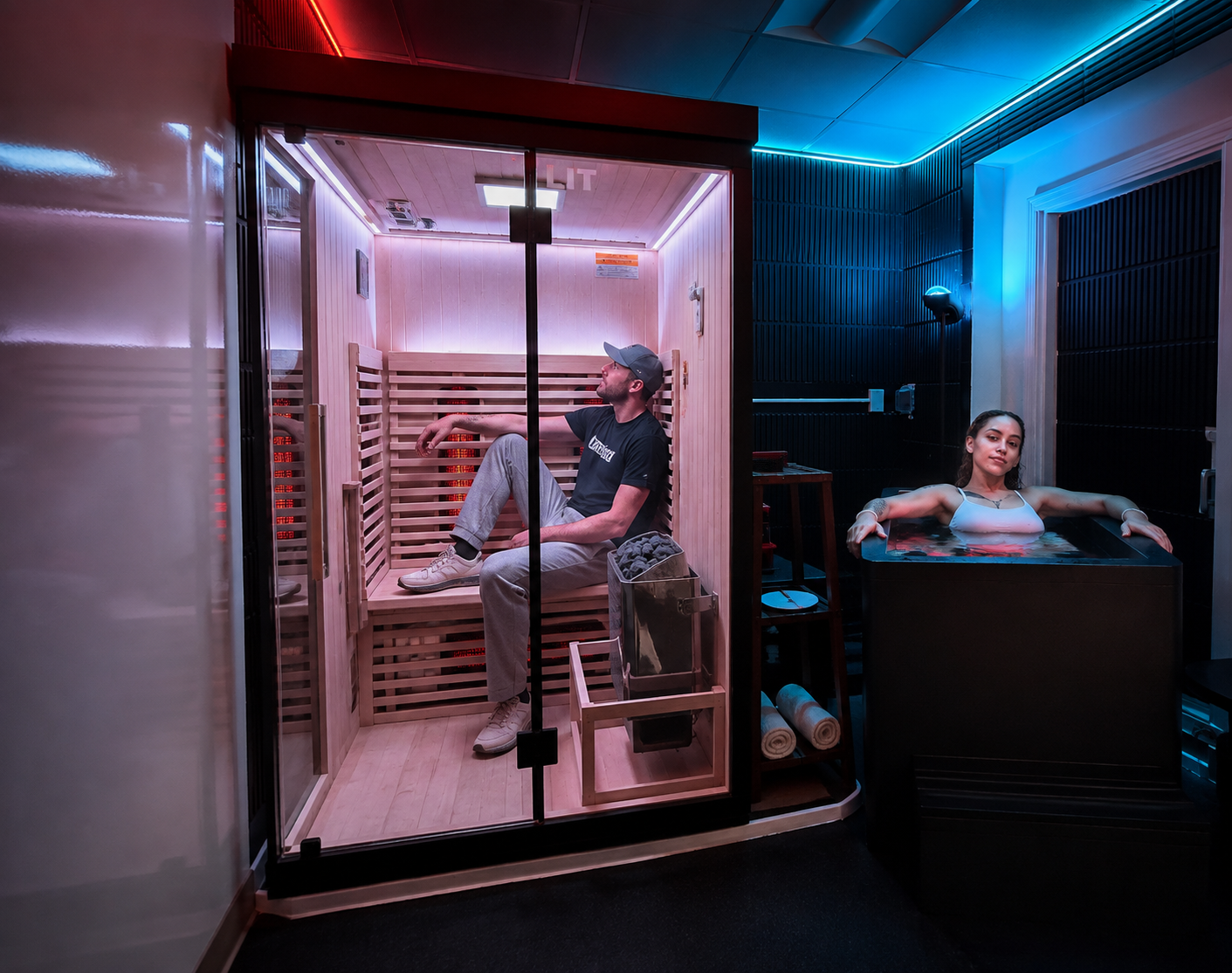 Contrast therapy at Float Boston